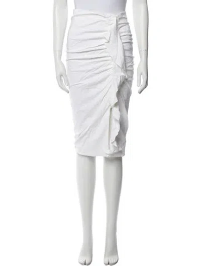 Pre-owned Veronica Beard Knee-length Skirt W/ Tags In White
