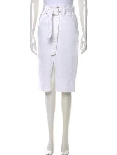 Pre-owned Veronica Beard Knee-length Skirt In White