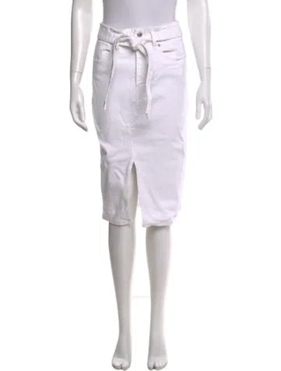 Pre-owned Veronica Beard Knee-length Skirt In White