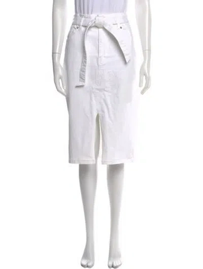 Pre-owned Veronica Beard Knee-length Skirt In White