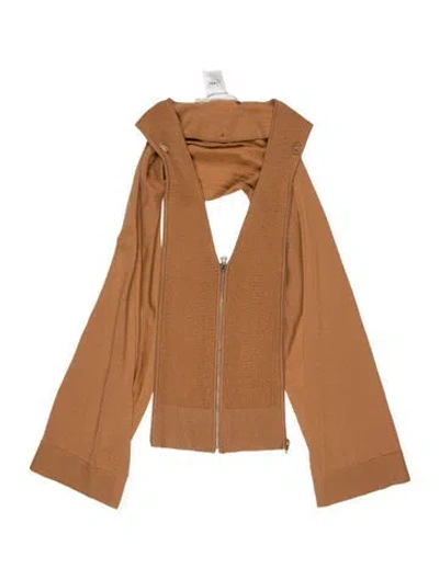 Pre-owned Veronica Beard Knit Dickey In Neutral