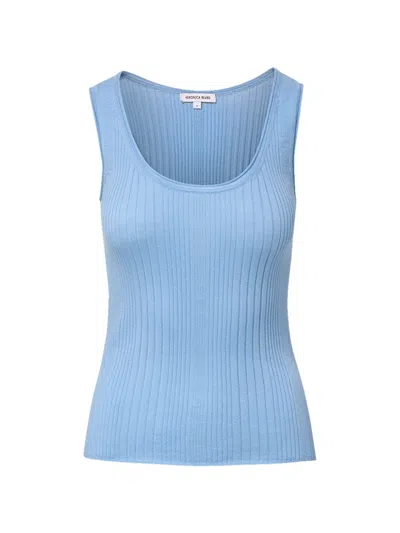 Veronica Beard Knit Tank Top In Blue