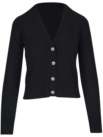 Veronica Beard Knitted Cardigan In Black