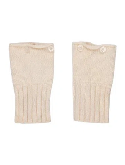 Pre-owned Veronica Beard Knitted Cuffs In Neutrals