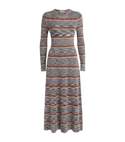 Veronica Beard Knitted Nami Midi Dress