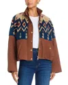 Veronica Beard Knoll Cotton Jacket In Multi