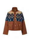 Veronica Beard Knoll Geometric-pattern Jacket In Multi
