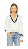 Veronica Beard Lachlen Pullover Sweater In Off White In White