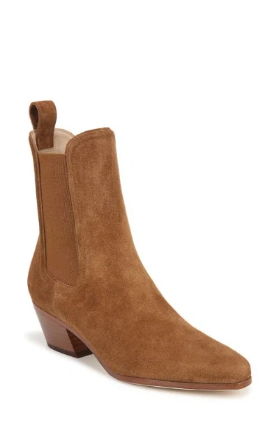 Veronica Beard Lada Chelsea Boot In Caramel