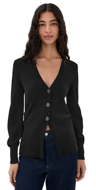 Veronica Beard Lamotte Cashmere Cardigan Black