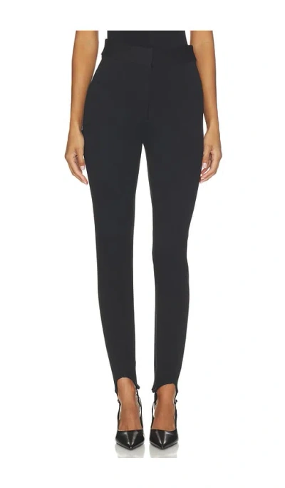 Veronica Beard Landren Stirrup Pant In Black