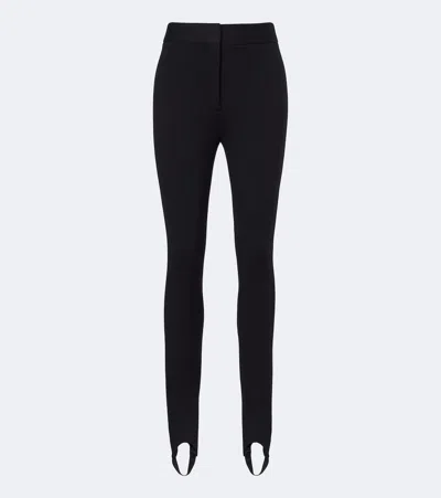 Veronica Beard Landren Stirrup Pants In Black