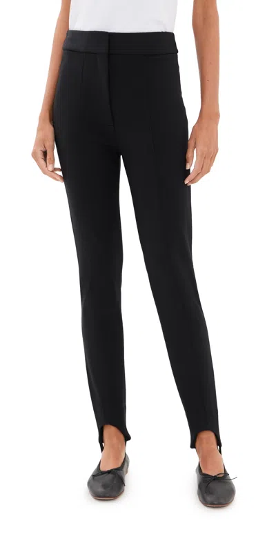 Veronica Beard Landren Stirrup Pants Black