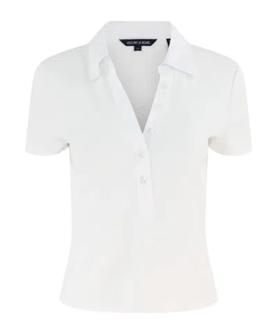 VERONICA BEARD LAPEL T-SHIRT
