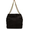 Veronica Beard Large Slouch Suede Shoulder Bag In Black