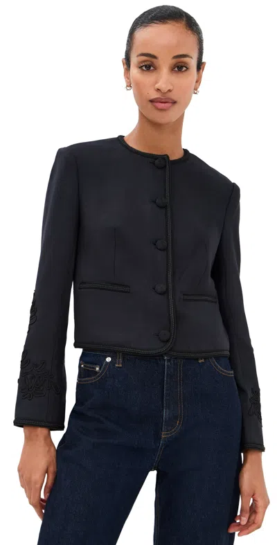 Veronica Beard Latrell Jacket Navy In Blue
