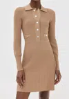Veronica Beard Lauper Dress Russet In Brown