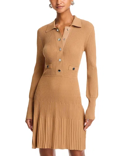 Veronica Beard Lauper Dress In Russet