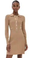 Veronica Beard Lauper Dress Russet In Brown