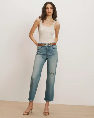 Veronica Beard Leah Straight-leg Jean