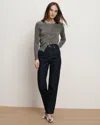 Veronica Beard Leah Straight-leg Jean In Blue