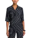 Veronica Beard Leandra Top In Multi