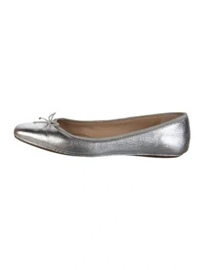 Pre-owned Veronica Beard Leather Ballet Flats