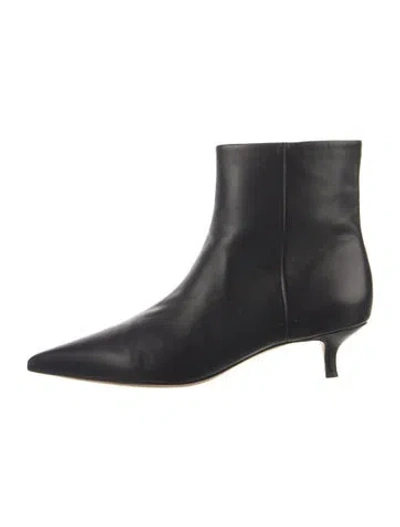 Pre-owned Veronica Beard Leather Boots In Blue