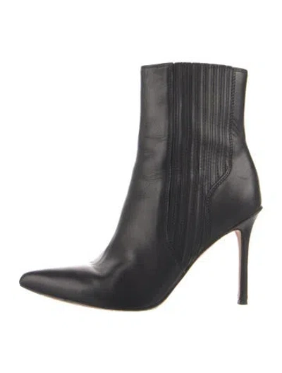 Pre-owned Veronica Beard Leather Boots In Blue