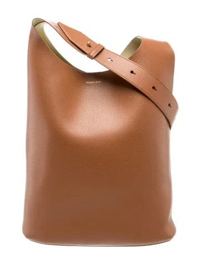 Pre-owned Veronica Beard Leather Crossbody Bag In Brown