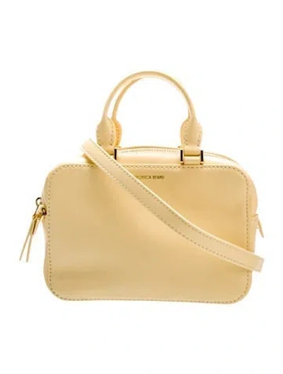 Pre-owned Veronica Beard Leather Crossbody Bag In Neutral