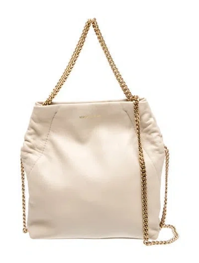 Pre-owned Veronica Beard Leather Crossbody Bag In Neutrals