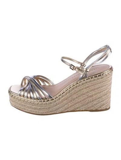 Pre-owned Veronica Beard Leather Espadrilles