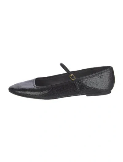 Pre-owned Veronica Beard Leather Mary Jane Flats In Multi