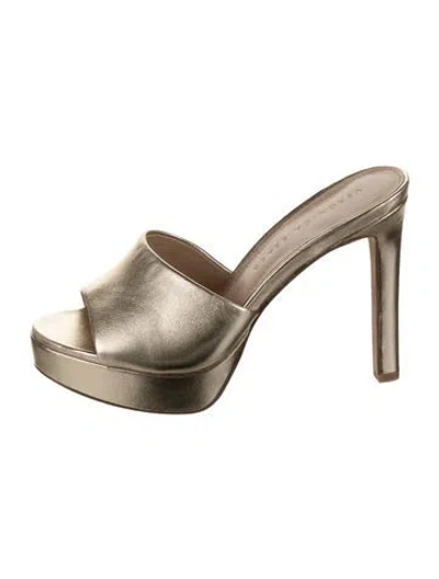 Pre-owned Veronica Beard Leather Mules