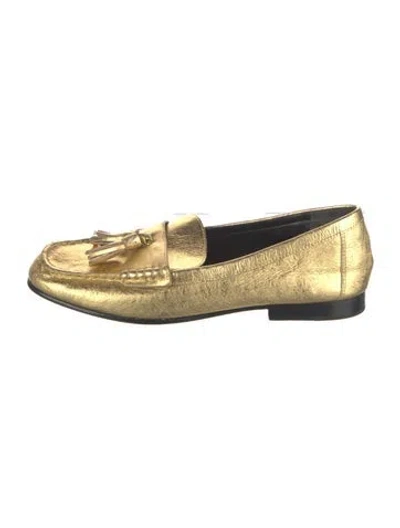 Pre-owned Veronica Beard Leather Mules In Neutrals