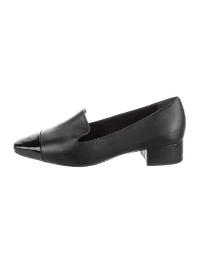 Pre-owned Veronica Beard Leather Pumps In Black