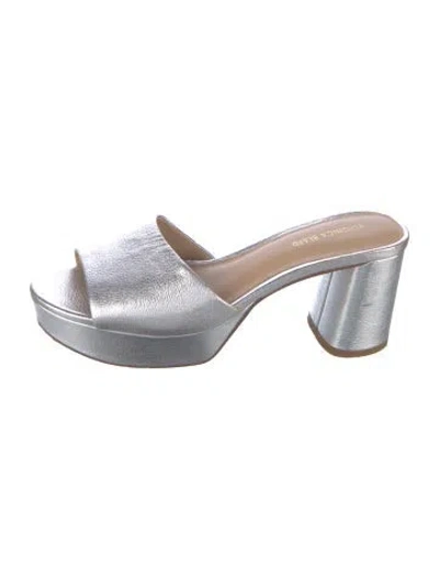 Pre-owned Veronica Beard Leather Sandals