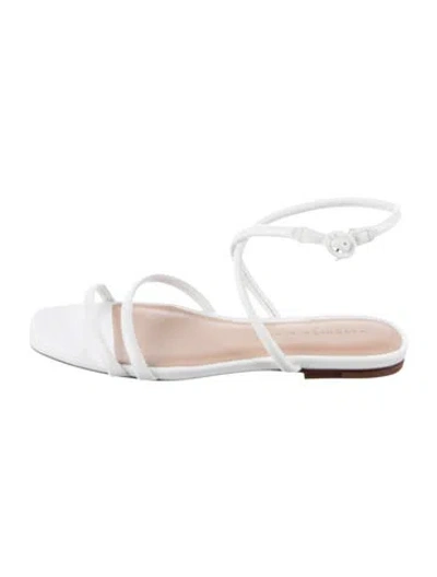 Pre-owned Veronica Beard Leather Sandals In Multi