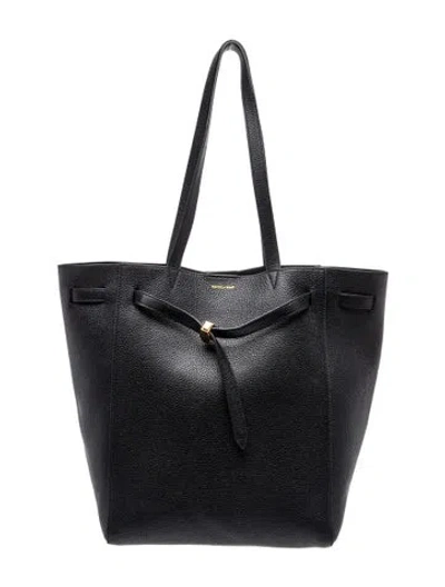 Pre-owned Veronica Beard Leather Shoulder Bag In Black