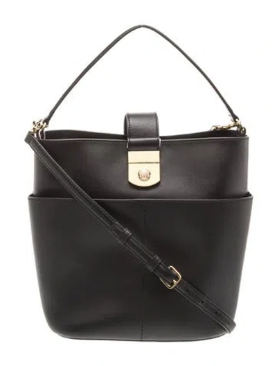 Pre-owned Veronica Beard Leather Shoulder Bag In Burgundy