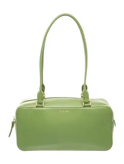 Pre-owned Veronica Beard Leather Shoulder Bag W/ Tags In Green