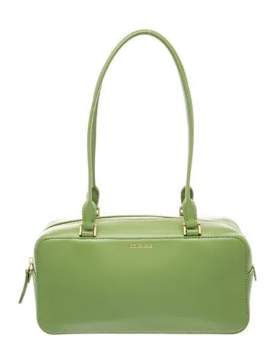 Pre-owned Veronica Beard Leather Shoulder Bag W/ Tags In Green