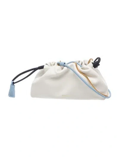 Pre-owned Veronica Beard Leather Shoulder Bag W/ Tags In Neutral