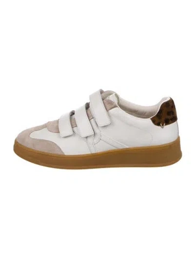 Pre-owned Veronica Beard Leather Sneakers In Multi