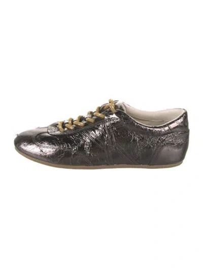 Pre-owned Veronica Beard Leather Sneakers In Multi