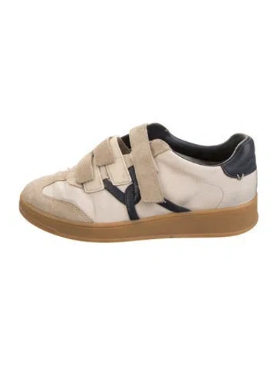 Pre-owned Veronica Beard Leather Sneakers In Multicolor