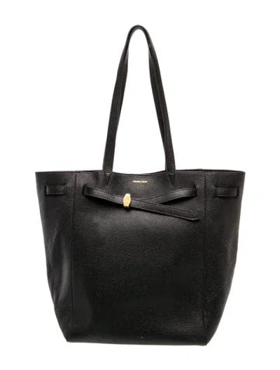 Pre-owned Veronica Beard Leather Tote In Black