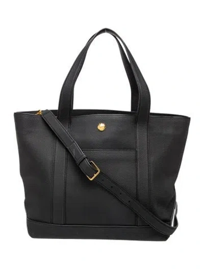 Pre-owned Veronica Beard Leather Tote In Black