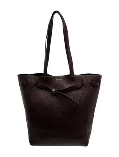 Pre-owned Veronica Beard Leather Tote In Brown
